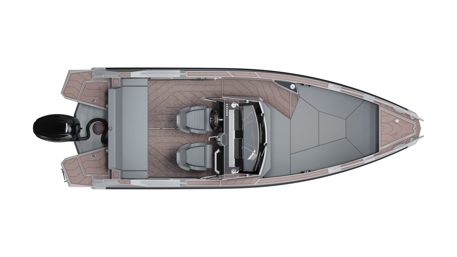 Алюминиевая лодка Victory A6 Open