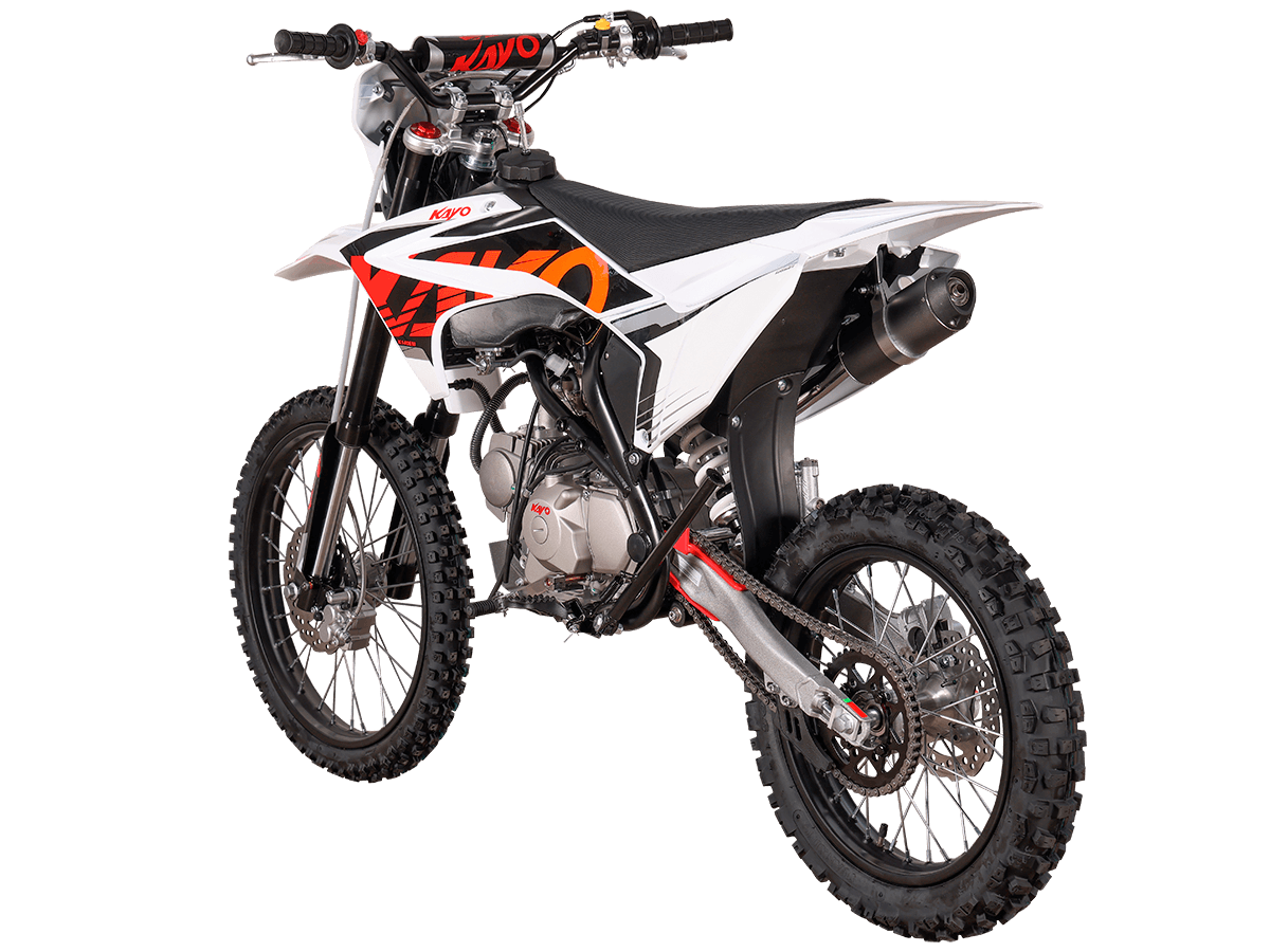 Питбайк KAYO BASIC K140EM 19/16 KRZ (механ. сцепл., эл. стартер 2025г.)