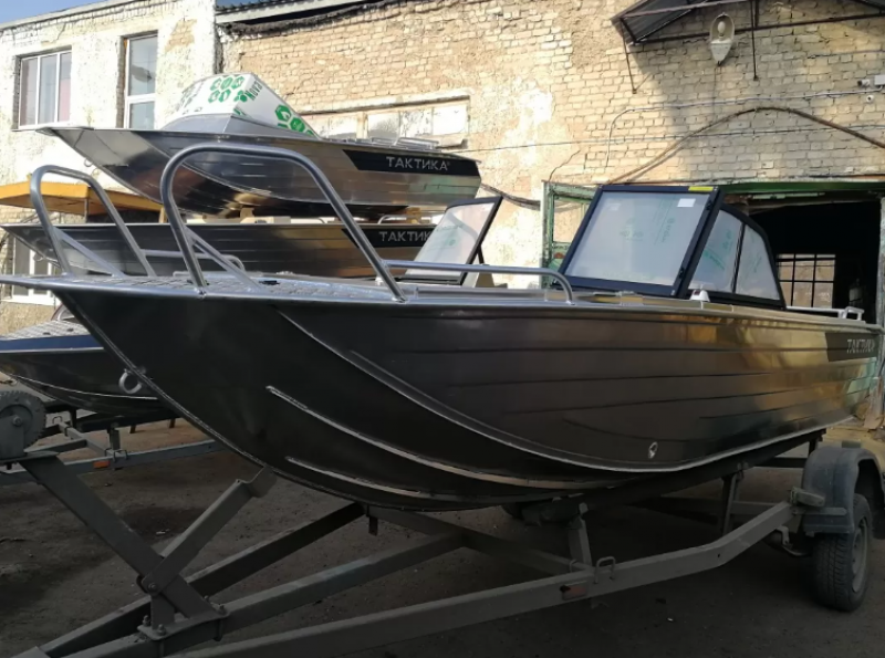 Лодка алюминиевая Тактика 500 DC Pro Fish