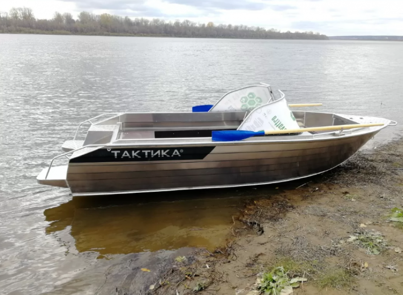 Алюминиевая лодка Тактика 460 DC (Comfort)