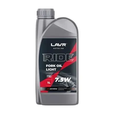 LAVR MOTO Вилочное масло RIDE Fork oil 7,5W, 1 л
