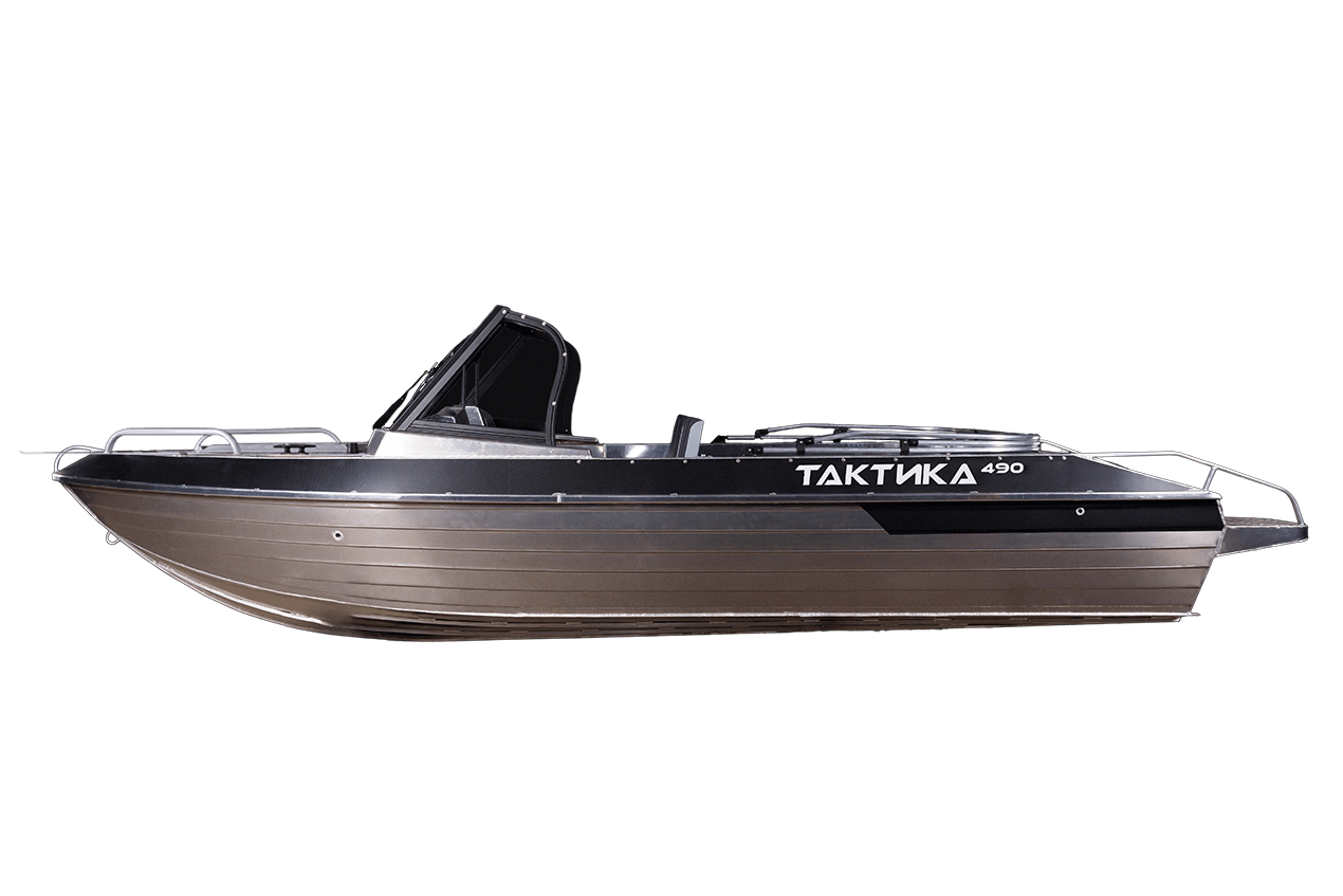 Лодка алюминиевая Тактика 490