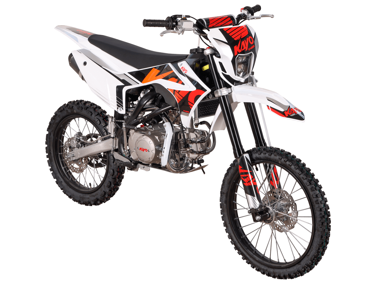 Питбайк KAYO BASIC K140EM 19/16 KRZ (механ. сцепл., эл. стартер 2025г.)