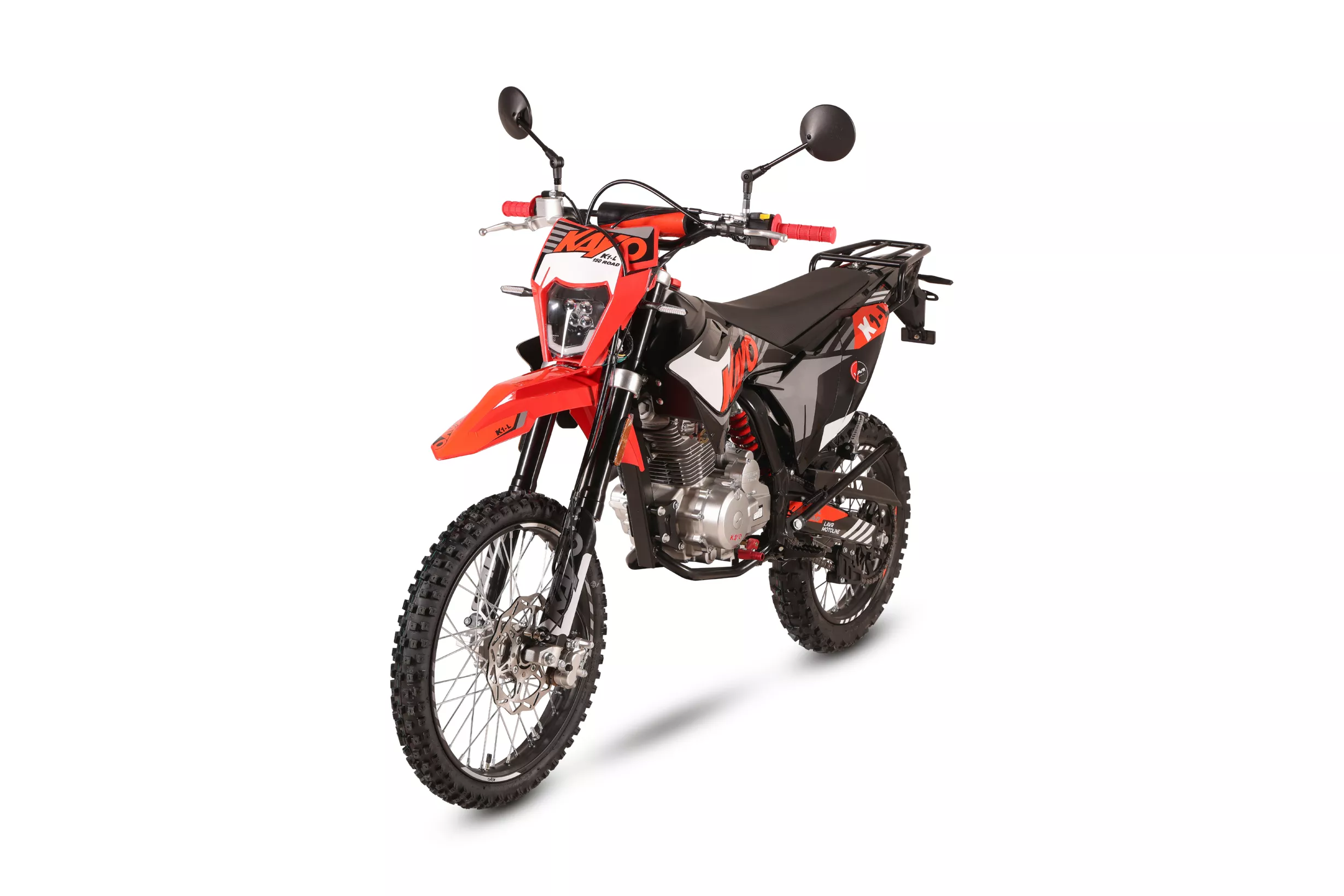 Мотоцикл кроссовый KAYO K1-L 150 ROAD 19/16 26 ПТС