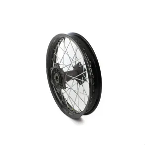 Обод задний 18" (2,15-R18 d=17mm) CNC ступица, алюминий/оранжевый X-TECH