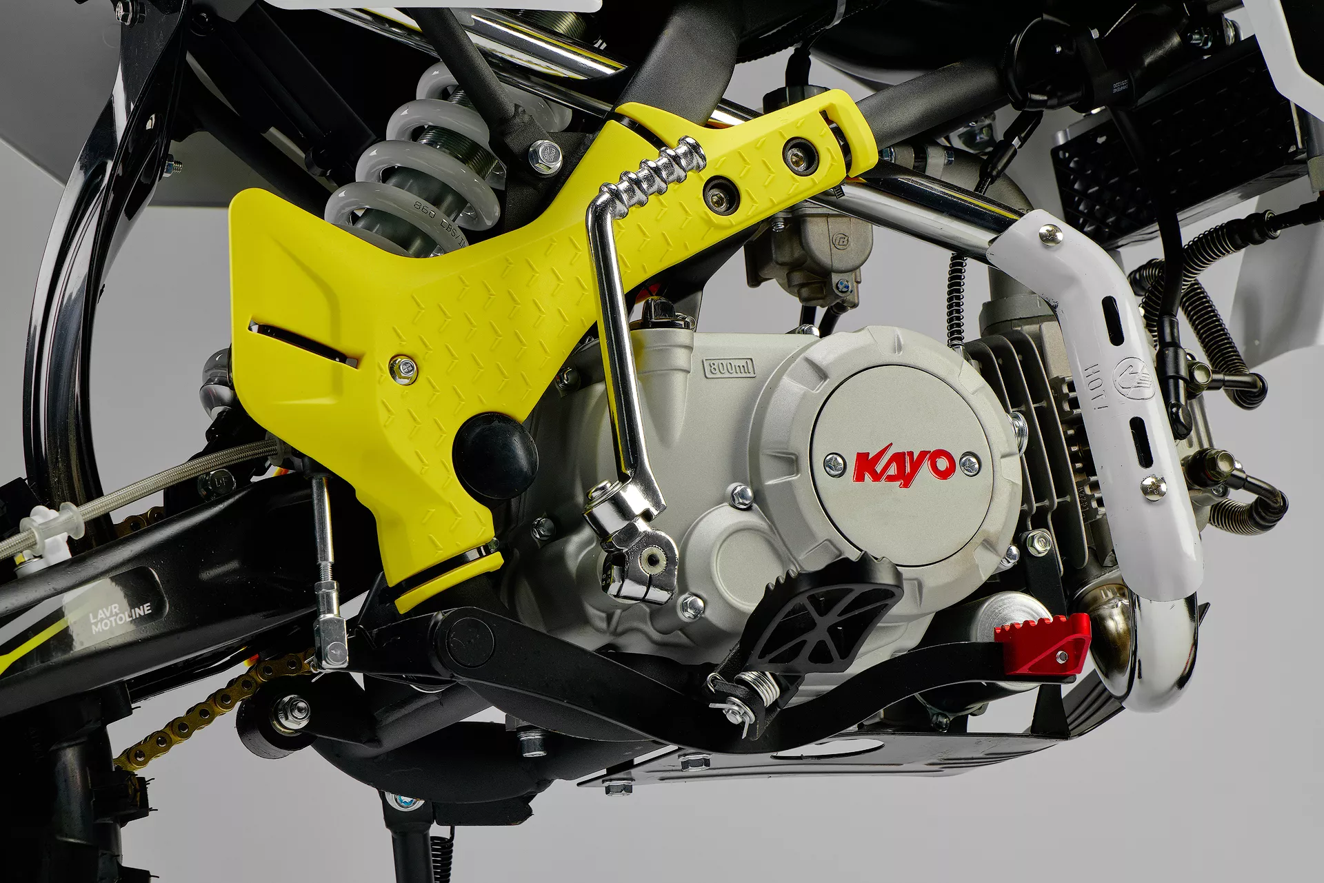 Питбайк KAYO EVOLUTION YX140EM 17/14 KRZ 26 (механ. сцепл., эл. стартер)