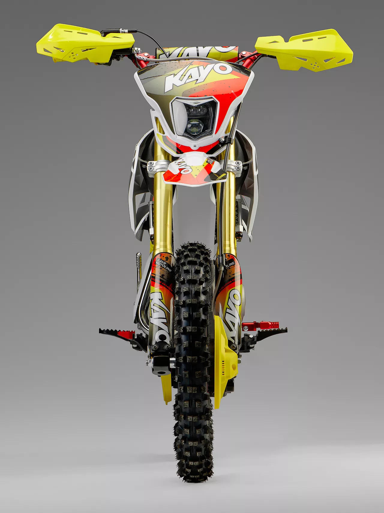 Питбайк KAYO EVOLUTION YX140EM 17/14 KRZ 26 (механ. сцепл., эл. стартер)