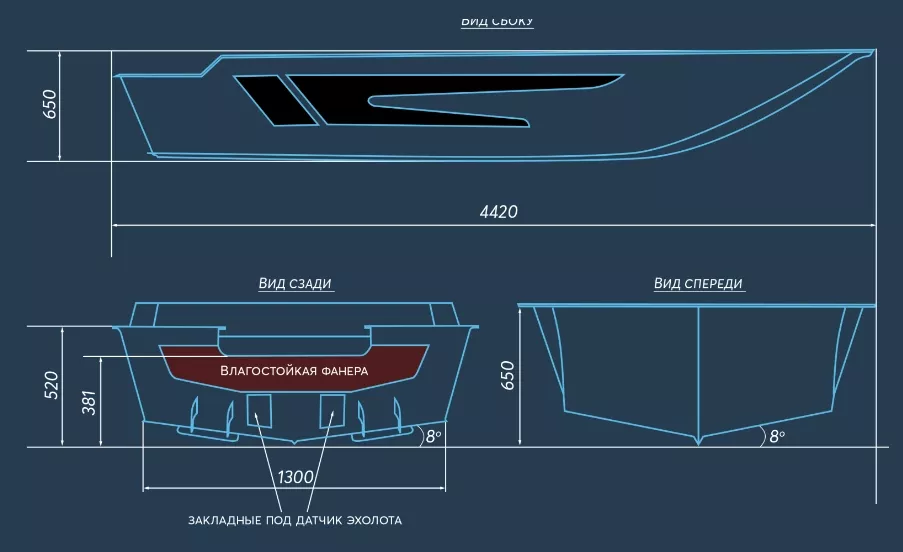 Моторная лодка Swimmer 430
