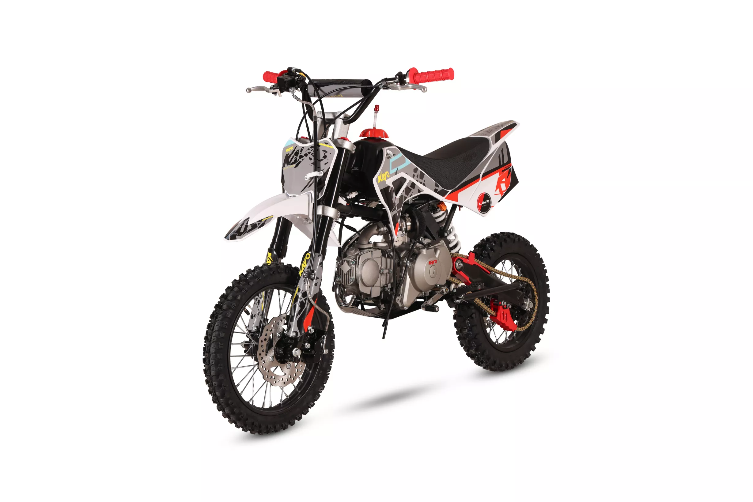 Питбайк KAYO MINI К125EM 14/12 (механ. сцепл., эл. стартер, 2026 г.)