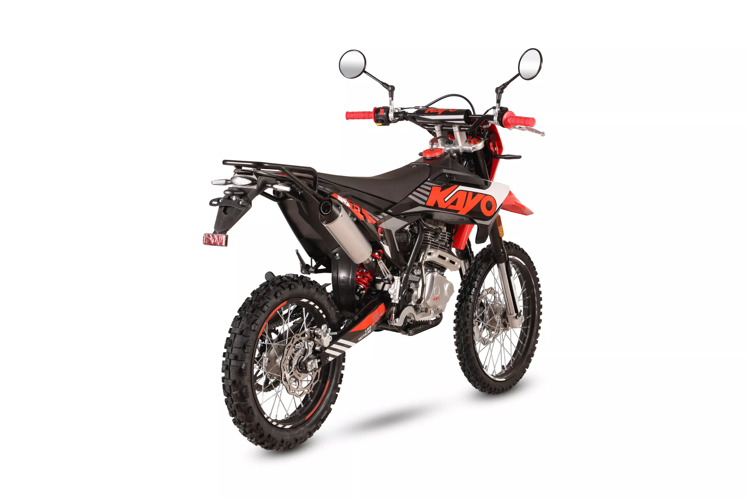 Мотоцикл кроссовый KAYO K1-L 150 ROAD 19/16 26 ПТС